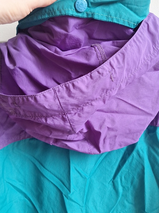 Sierra Designs Teal & Purple Windbreaker Jacket - Picture 7 of 11